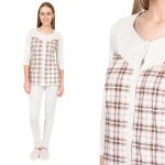 Trikotažinė pižama mod196 (kurima.lt)