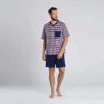 Vyriška medvilninė pižama mod.508 (kurima.lt)