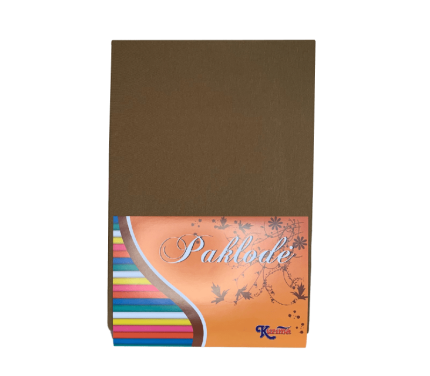 Bambukinė paklodės su timpa ruda (kurima.lt)