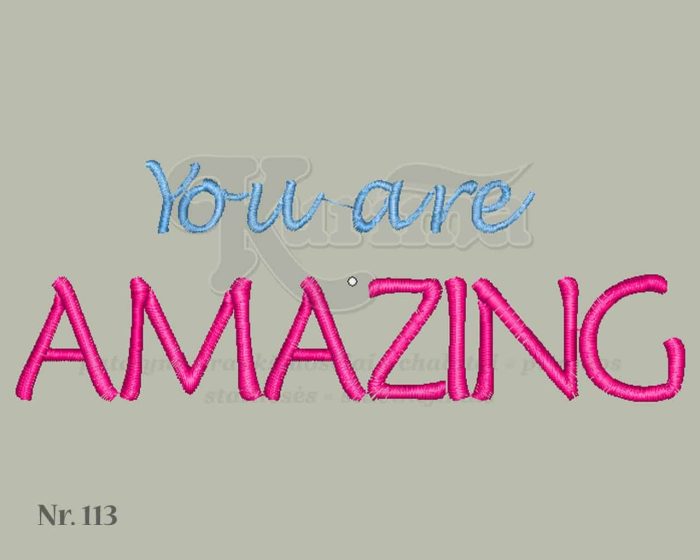 You Are Amazing nr. 113