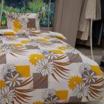 Gofruota patalynė Ramunės geltonos