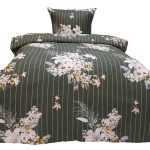 Satino patalynė "Lelijos" su kantu (kurima.lt)