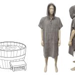 Vyriškas kilpinis pončo ilgas su skylėmis šonuose (kurima.lt)