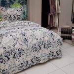 Satino patalynė (kurima.lt) mėlyna