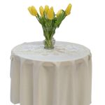 Staltiesė atspari dėmėm vanile linas (kurima.lt)