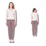 Trikotažinė pižama mod.204 (kurima.lt)