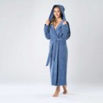 Moteriškas trikotažinis chalatas (kurima.lt)