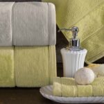 Medvilninis elegantiškas rankšluostis EMMA (kurima.lt)