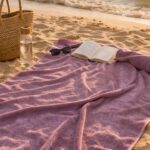 Kilpinis medvilninis pliažo rankšluostis (Kurima.lt)