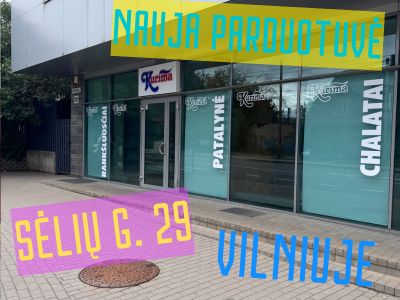 Kurima nauja parduotuvė Vilniuje